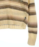 STUSSY（ステューシー）ニット・セーター ベージュ サイズ:S メンズ/2200572072094