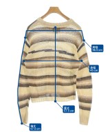 STUSSY（ステューシー）ニット・セーター ベージュ サイズ:S メンズ/2200572072094