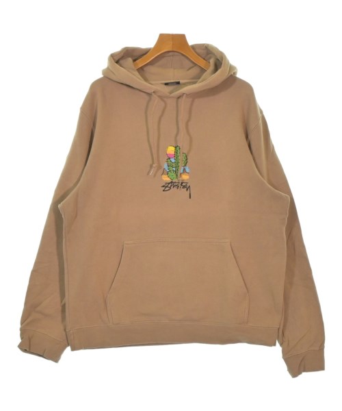 STUSSY(ステューシー)パーカー ベージュ サイズ:L/2200672614019