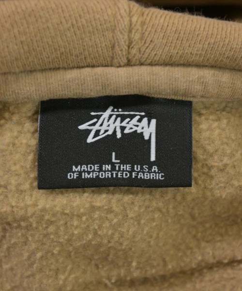 STUSSY（ステューシー）パーカー ベージュ サイズ:L メンズ/2200672614019