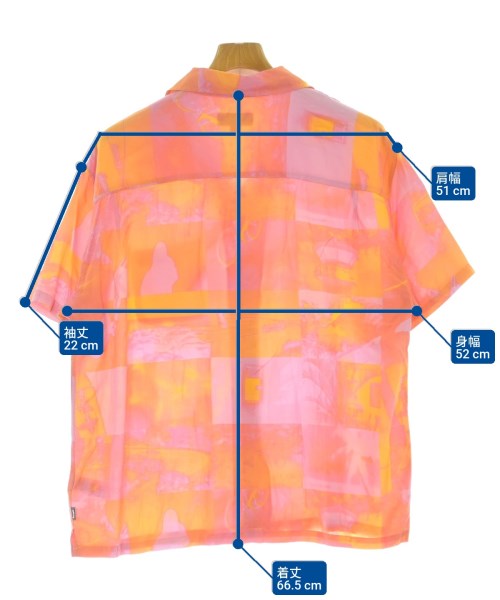 STUSSY（ステューシー）カジュアルシャツ ピンク サイズ:M メンズ/2200673101068