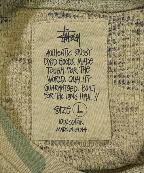 STUSSY（ステューシー）Tシャツ・カットソー カーキ サイズ:L メンズ/2200673938039