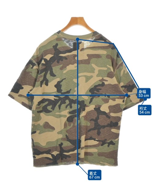 STUSSY（ステューシー）Tシャツ・カットソー カーキ サイズ:L メンズ/2200673938039