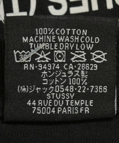 STUSSY（ステューシー）Tシャツ・カットソー 黒 サイズ:M メンズ/2200673344335