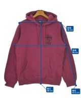 STUSSY（ステューシー）パーカー ピンク サイズ:M メンズ/2200674187023