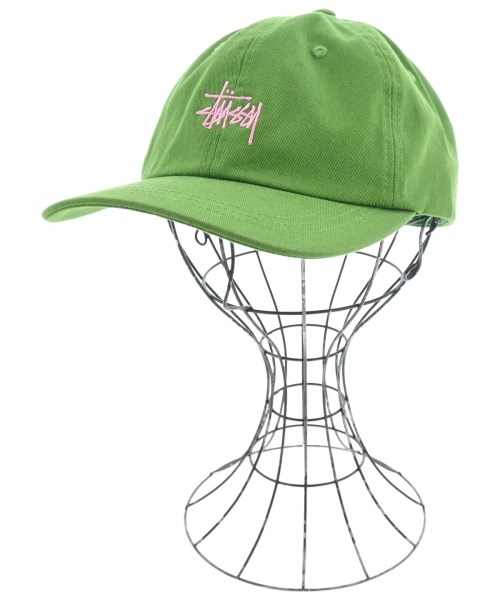 STUSSY(ステューシー)キャップ 緑 サイズ:-/2200670499052