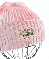 STUSSY（ステューシー）ニットキャップ・ビーニー ピンク サイズ:57cm メンズ/2200675256100