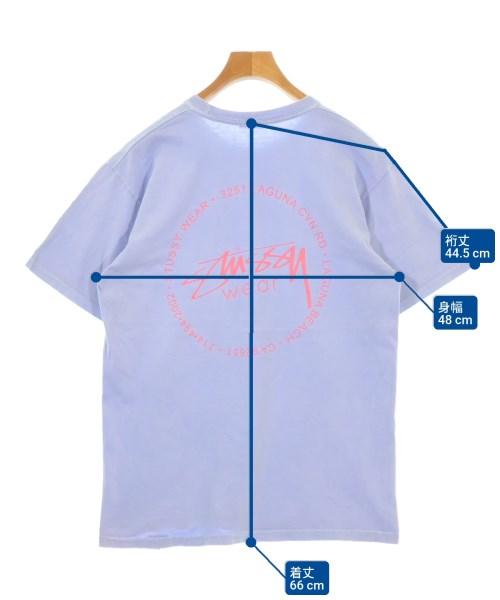 STUSSY（ステューシー）Tシャツ・カットソー 紫 サイズ:M メンズ/2200675515030