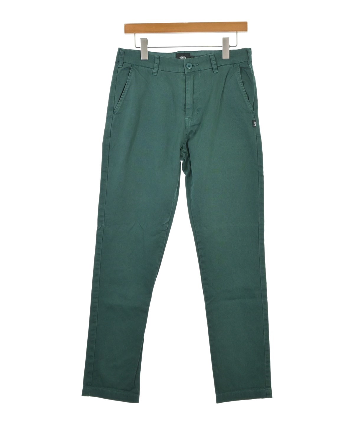 STUSSY（ステューシー）チノパン 緑 サイズ:30(M位) メンズ