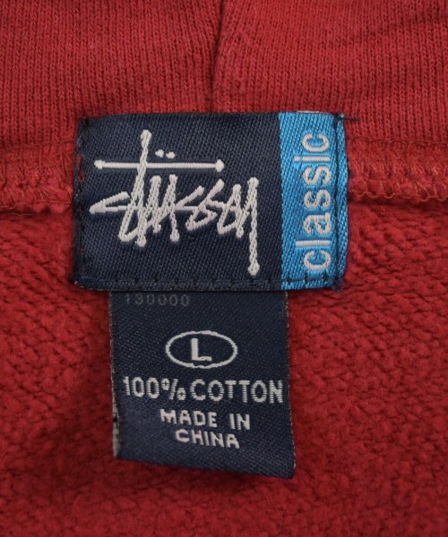 STUSSY（ステューシー）パーカー 赤 サイズ:L メンズ/2200675103169