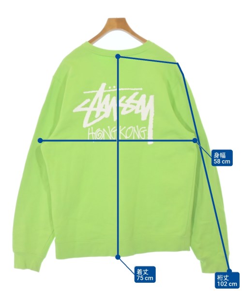 STUSSY（ステューシー）スウェット 緑 サイズ:XL メンズ/2200676016055