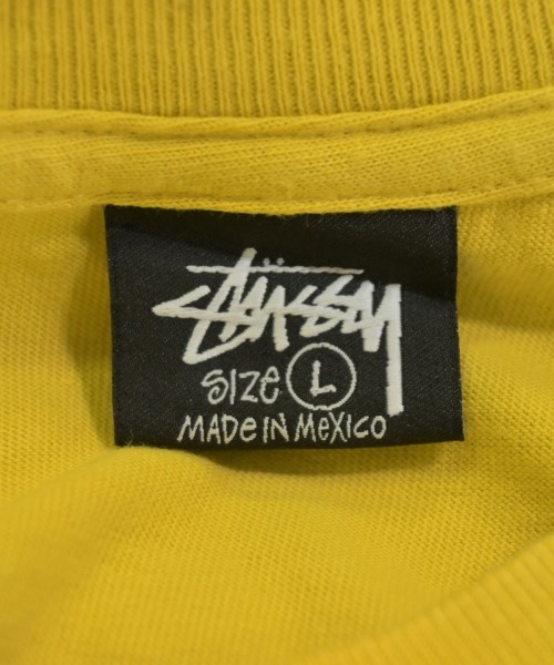 STUSSY（ステューシー）Tシャツ・カットソー 黄 サイズ:L メンズ/2200676016062