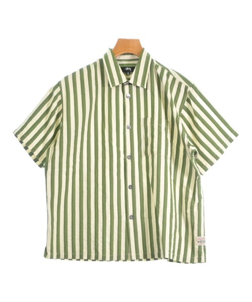 STUSSY(ステューシー)カジュアルシャツ 緑 サイズ:S/2200676859010