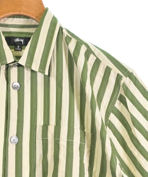 STUSSY（ステューシー）カジュアルシャツ 緑 サイズ:S メンズ/2200676859010