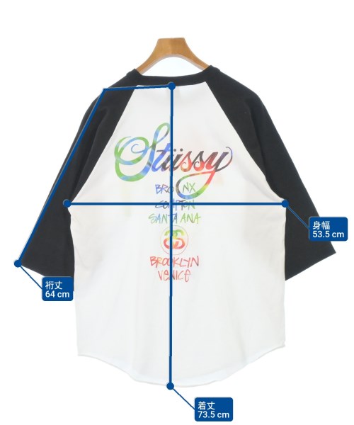 STUSSY（ステューシー）Tシャツ・カットソー 白 サイズ:L メンズ/2200676868036