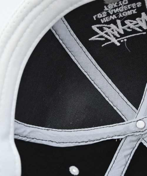 STUSSY（ステューシー）キャップ 黒 サイズ:58.7cm メンズ/2200676868050