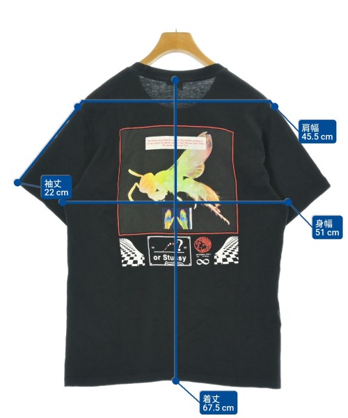STUSSY（ステューシー）Tシャツ・カットソー 黒 サイズ:M メンズ/2200669840018