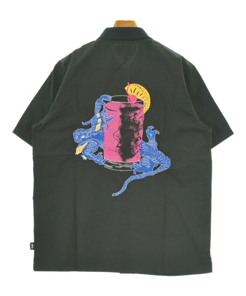 STUSSY（ステューシー）カジュアルシャツ 黒 サイズ:S メンズ/2200671333348