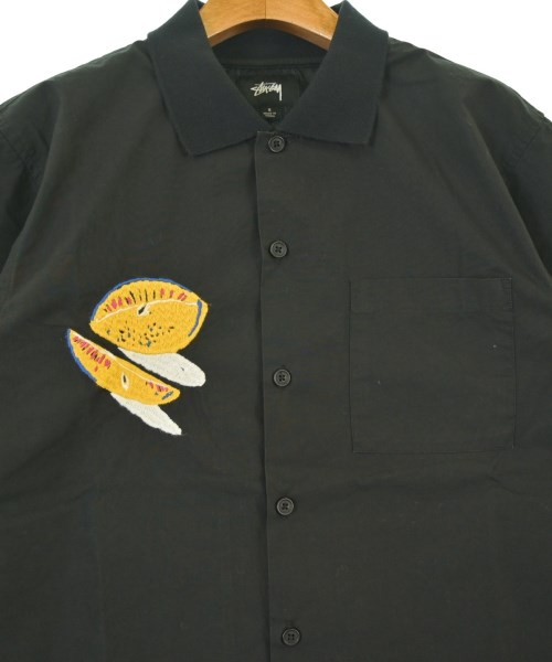 STUSSY（ステューシー）カジュアルシャツ 黒 サイズ:S メンズ/2200671333348
