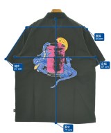 STUSSY（ステューシー）カジュアルシャツ 黒 サイズ:S メンズ/2200671333348