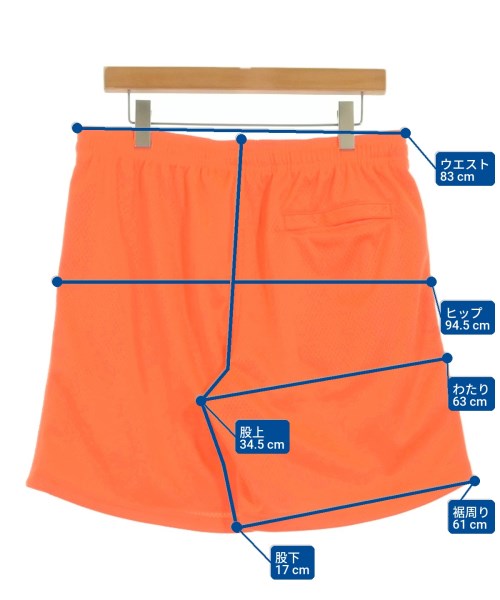 STUSSY（ステューシー）ショートパンツ オレンジ サイズ:M メンズ/2200677835259