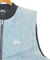 STUSSY（ステューシー）ダウンジャケット/ダウンベスト 青 サイズ:XL メンズ/2200678245019