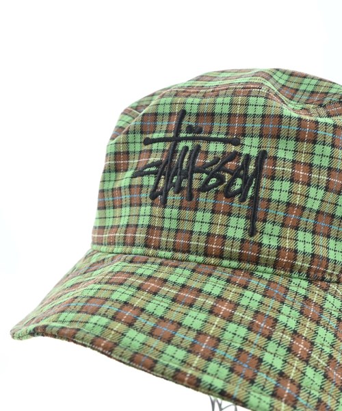 STUSSY（ステューシー）ハット 緑 サイズ:S/M メンズ/2200678253021