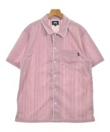 STUSSY（ステューシー）カジュアルシャツ ピンク サイズ:L メンズ/2200679448099