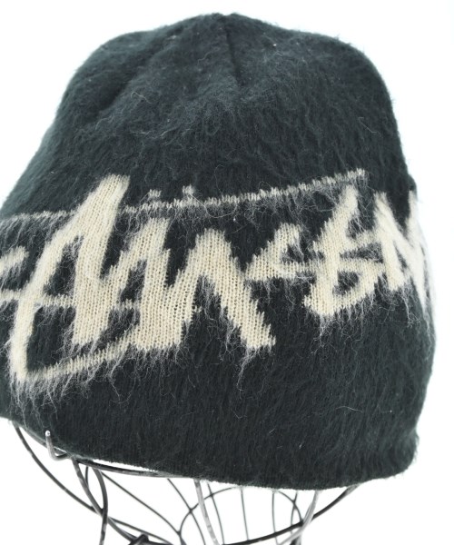 STUSSY（ステューシー）ニットキャップ・ビーニー 黒 サイズ:F メンズ/2200679626022