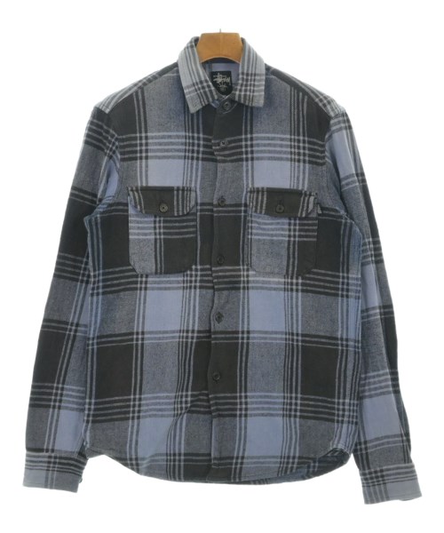 STUSSY(ステューシー)カジュアルシャツ 紺 サイズ:S/2200680082022