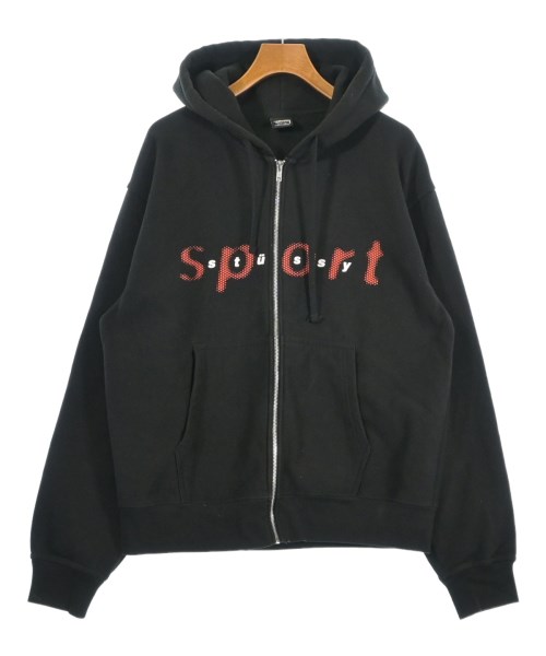 STUSSY(ステューシー)パーカー 黒 サイズ:L/2200680164063