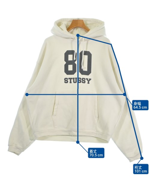 STUSSY（ステューシー）パーカー 白 サイズ:L メンズ/2200680164070