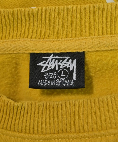 STUSSY（ステューシー）スウェット 黄 サイズ:L メンズ/2200680164087