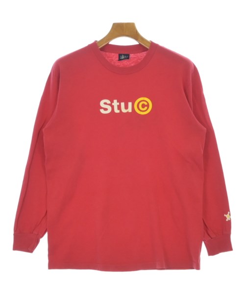 STUSSY(ステューシー)Tシャツ・カットソー 赤 サイズ:M/2200680717054