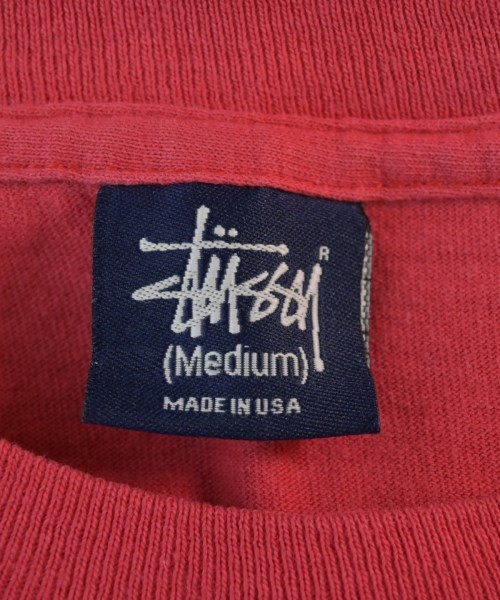 STUSSY（ステューシー）Tシャツ・カットソー 赤 サイズ:M メンズ/2200680717054