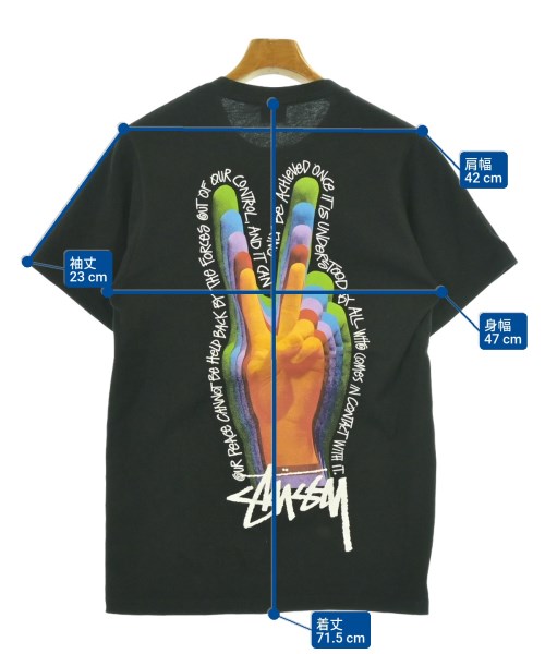 STUSSY（ステューシー）Tシャツ・カットソー 黒 サイズ:ONE メンズ/2200681502178