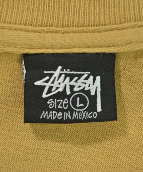STUSSY（ステューシー）Tシャツ・カットソー 黄 サイズ:L メンズ/2200681908161