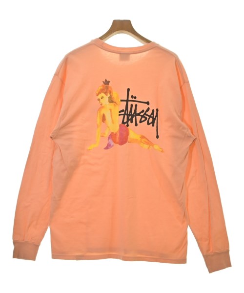 STUSSY（ステューシー）Tシャツ・カットソー オレンジ サイズ:L メンズ/2200681908178
