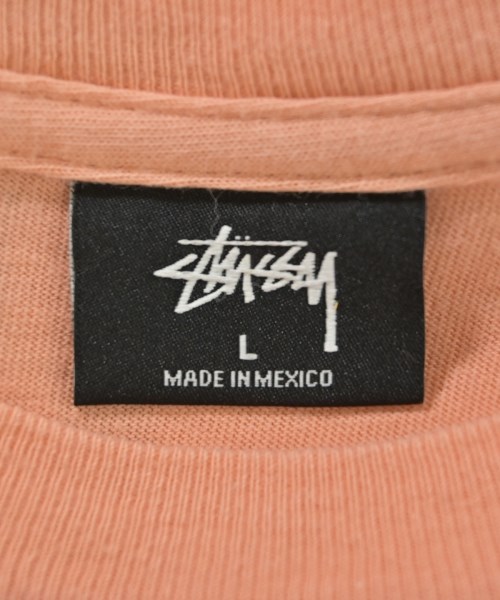STUSSY（ステューシー）Tシャツ・カットソー オレンジ サイズ:L メンズ/2200681908178