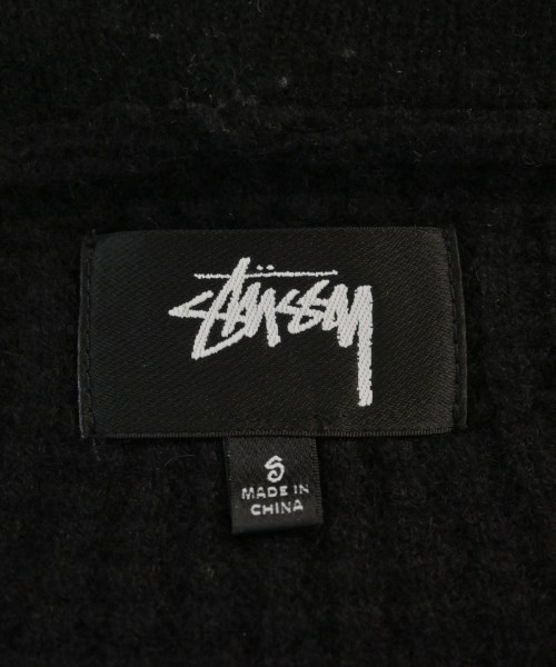 STUSSY（ステューシー）カーディガン 黒 サイズ:S メンズ/2200682156011
