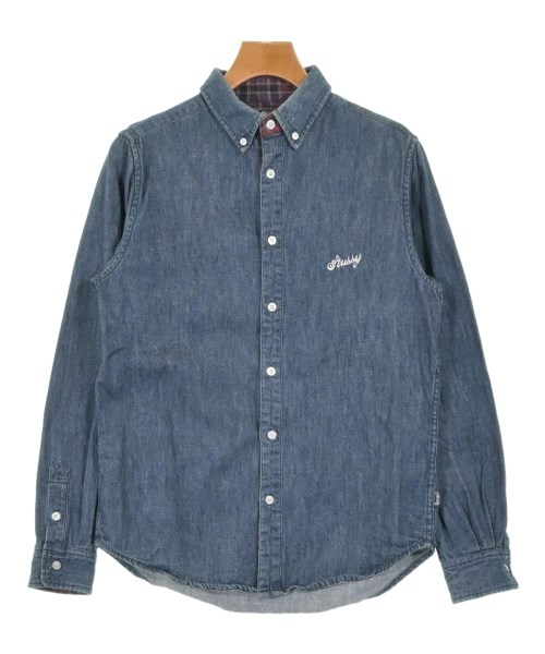 STUSSY(ステューシー)カジュアルシャツ 紺 サイズ:M/2200688675059