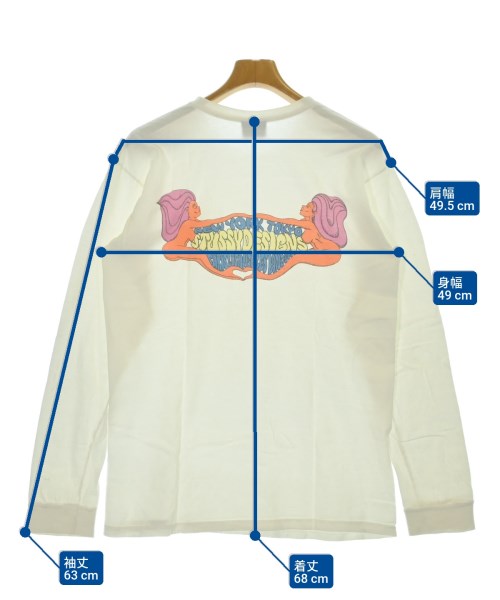 STUSSY（ステューシー）Tシャツ・カットソー 白 サイズ:M メンズ/2200693943136