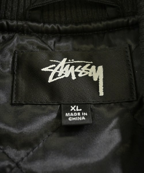 STUSSY（ステューシー）スタジャン 黒 サイズ:XL メンズ/2200694287017