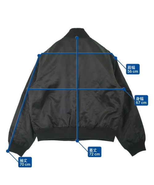 STUSSY（ステューシー）スタジャン 黒 サイズ:XL メンズ/2200694287017