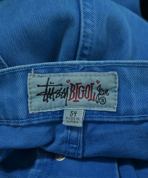 STUSSY（ステューシー）デニムパンツ 青 サイズ:34(XL位) メンズ/2200694287031