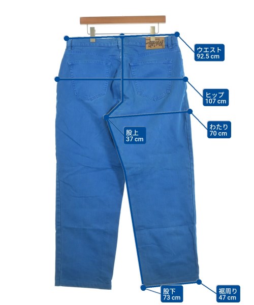 STUSSY（ステューシー）デニムパンツ 青 サイズ:34(XL位) メンズ/2200694287031