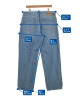 STUSSY（ステューシー）デニムパンツ 青 サイズ:34(XL位) メンズ/2200694287048