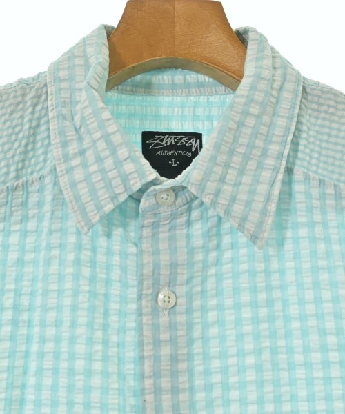 STUSSY（ステューシー）カジュアルシャツ 青 サイズ:L メンズ/2200694743247
