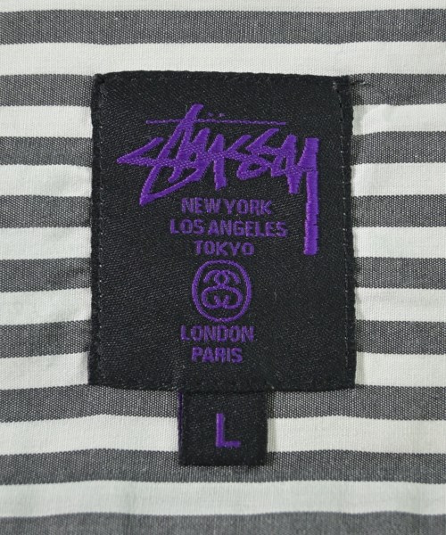 STUSSY（ステューシー）カジュアルシャツ グレー サイズ:L メンズ/2200694743254