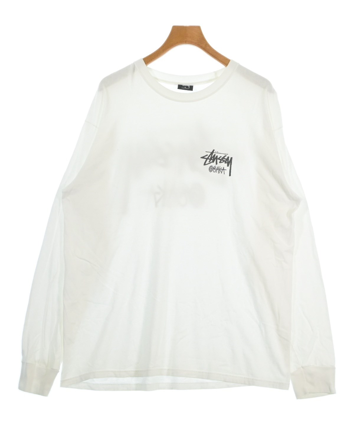 STUSSY（ステューシー）Tシャツ・カットソー 白 サイズ:XL メンズ